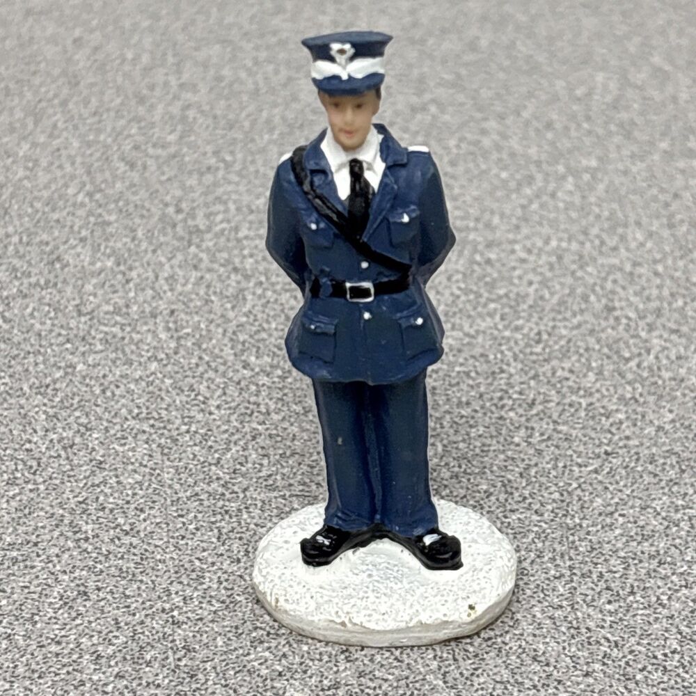 Holiday Time Santas Workbench Christmas Village Policeman Cop Police Department